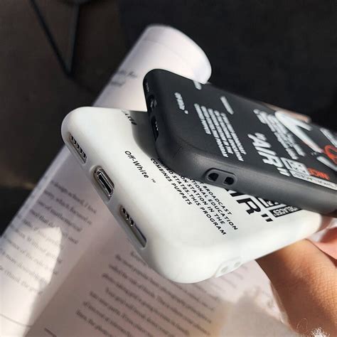 nike off white inspired iphone case